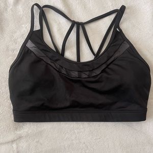 Black Sports Bra